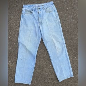 1990’s Marithe Francois Girbaud stone washed denim jeans. Size 33 inseam.